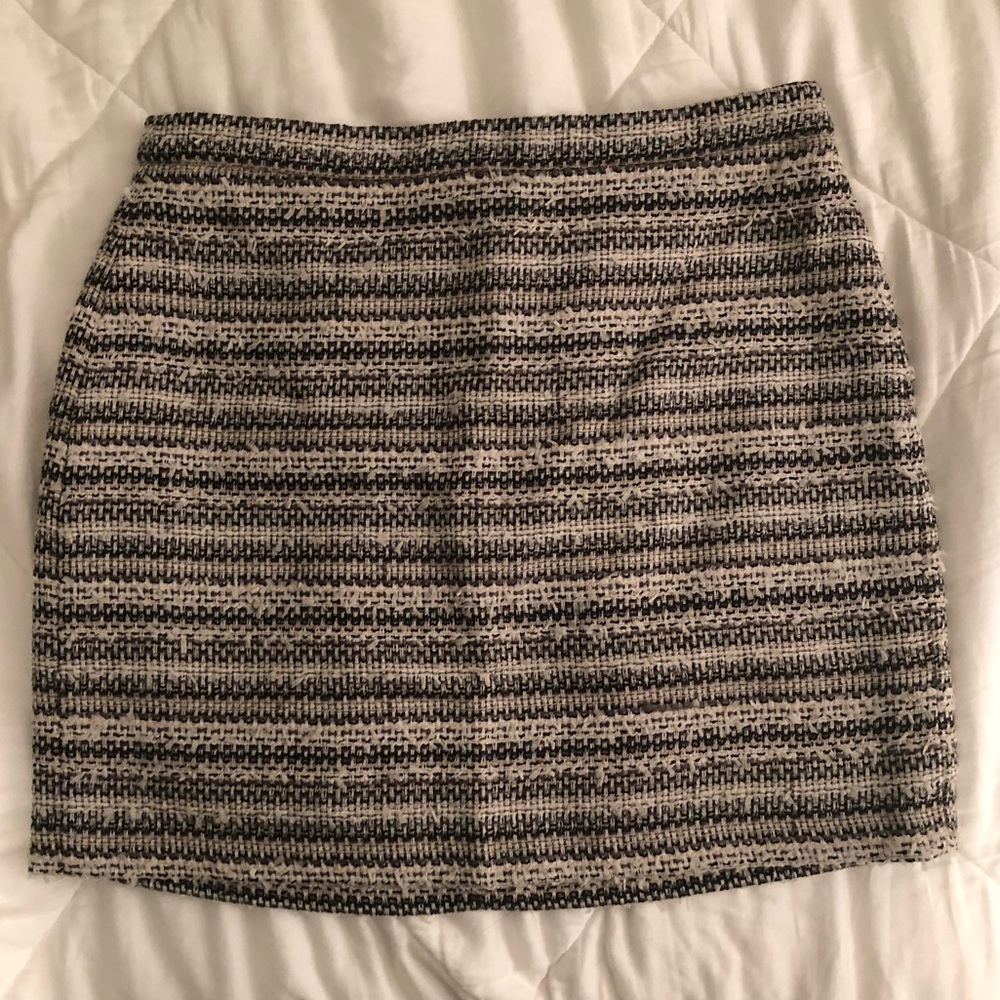 Madewell Tweed Mini Skirt Sz 4